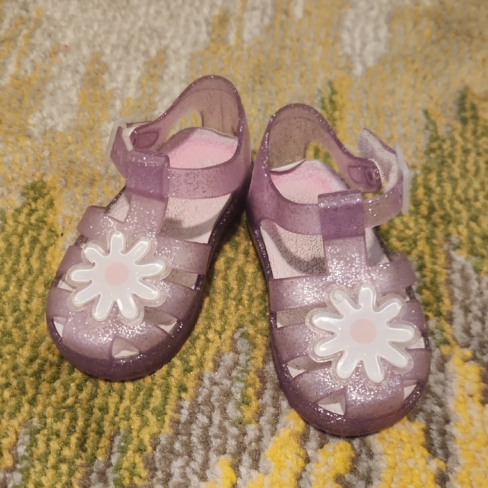 Jelly Purple Kids Sandals